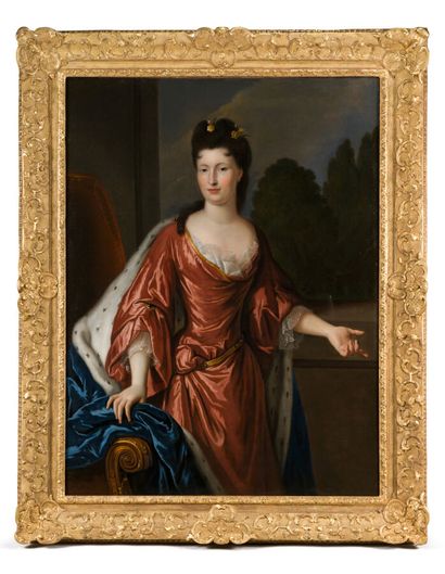 null 4. Attributed to François de TROY (Toulouse 1645-Paris 1730)
Anne-Marie Beuzelin...
