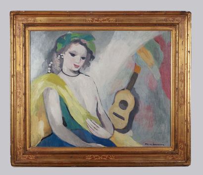 15. Marie LAURENCIN (1883-1956) 15. Marie LAURENCIN (1883-1956)
Musique
Huile sur...