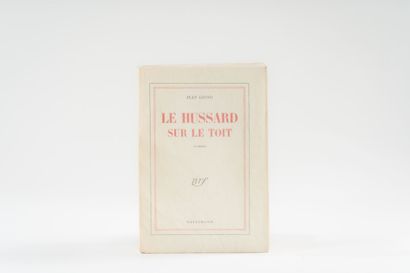 null 130. GIONO (Jean). 
Le Hussard sur le toit. Roman. Paris, Gallimard, 1951, in-8,...