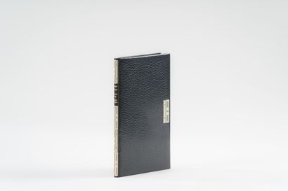 null 101. CHAR (René). 
Lettera Amorosa. Paris, Gallimard, 1953, in-12, midnight-blue...