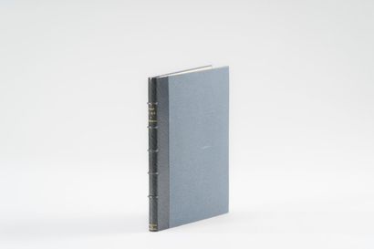 null 123. GIDE (André). Perséphone. Paris, Gallimard, 1934, in-12 square, paperback,...