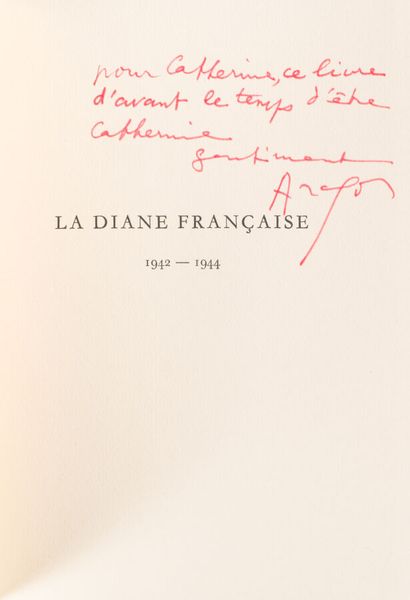 null 24. ARAGON (Louis).
La Diane française, 1942-1944. ¨Paris, Éditions Pierre Seghers,...