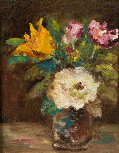 12. RICHAUD (XXe siècle)
 Bouquet de fleurs
...