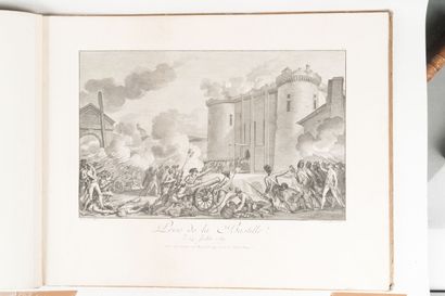 null [COLLECTION of FIFTEEN ESTAMPES on the MAIN DAYS of the
REVOLUTION]. 
Paris....