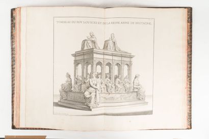 null FELIBIEN. Dom Michel. 
Manuscript entitled "Description de l'église de Saint-Denis...