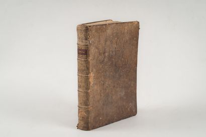 null [MANUSCRIT]. 
Prælectiones philosophicæ (circa 1789). 1 volume in-8, fawn basane,...