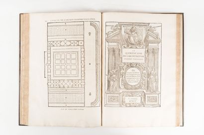 null PALLADIO. Andrea. 
The Four Books of Architecture.
Paris. Edme Martin. 1650....