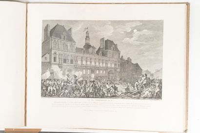 null [COLLECTION of FIFTEEN ESTAMPES on the MAIN DAYS of the
REVOLUTION]. 
Paris....