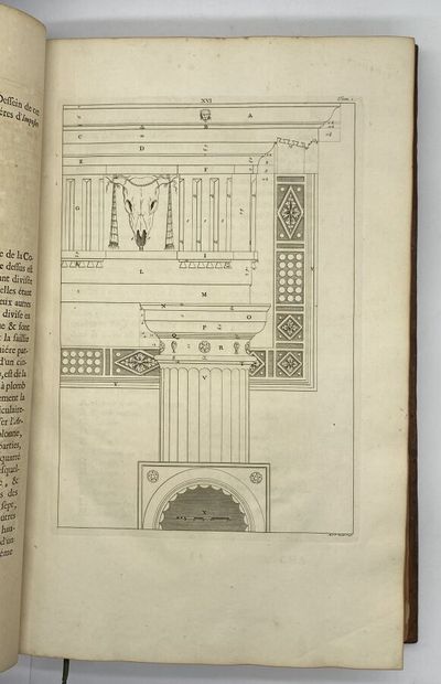 null PALLADIO. Andrea. 
Architecture.
La Haye. by Pierre Gosse. 1726. 4 books, one...