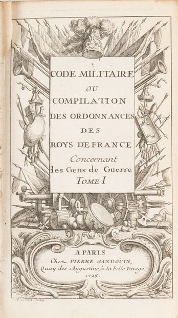 null BRIQUET. 
Code militaire, ou compilation des ordonnances des roys de France...
