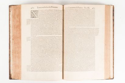 null CHOPPIN. René. 
Three books of the Domaine de la Couronne de France
Paris, France....