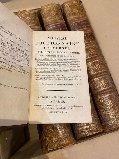 null ECONOMICS - DICTIONARY 
Set of 6 volumes including the Dictionnaire économique...