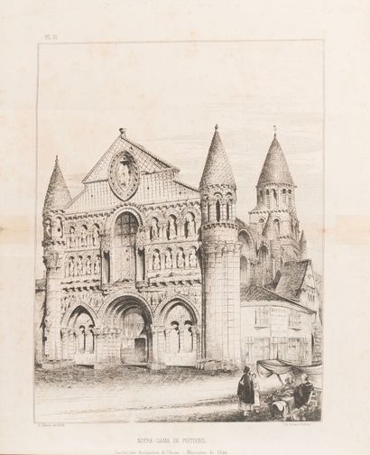 null FOUCART. 
Poitiers and its monuments.
Poitiers. Pichot. 1841. 1 volume in-8,...