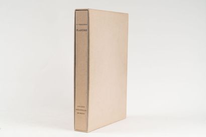 null VERHAEREN. Emile. 
Flanders.
[Paris]. Les Cent Bibliophiles. 1935.1 volume in-4...