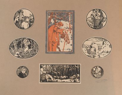 [Vignettes de Clément Serveau]. 
(1920)....