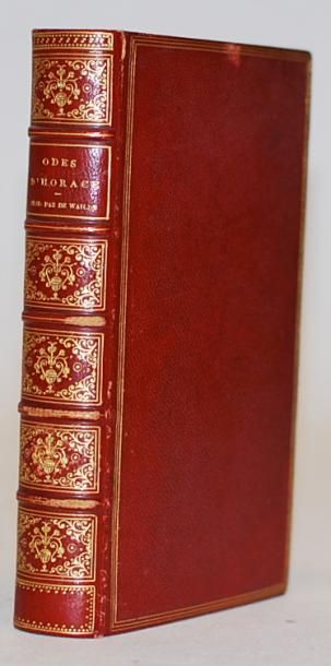HORACE Traduction en vers des Odes... Paris. Didot l'aîné. 1818. 2 tomes en 1 volume...