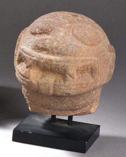 null TÊTE DE JAGUAR. Pierre.
Costa Rica, Brunka 800-1200 après J.-C.
Haut.: 12 cm
Vente...