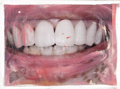 Philippe PASQUA (né en 1965) Dents, 1998 (dents n°2, 4, 12 et 19)
Suite de quatre...