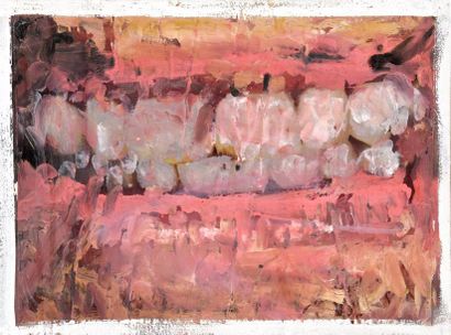 Philippe PASQUA (né en 1965) Dents, 1998 (dents n°5, 6, 9 et 10)
Suite de quatre...