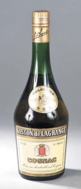 null 1 Bouteille de cognac Gaston de Lagrange Sélection.