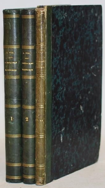 VIAL (J.) Histoire abrégée des campagnes modernes (1631-1871). Seconde édition. Paris,...