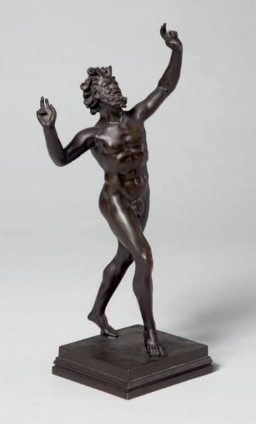 null «Faune dansant de Pompéi»
Épreuve en bronze à patine brune.
Haut.: 37 cm