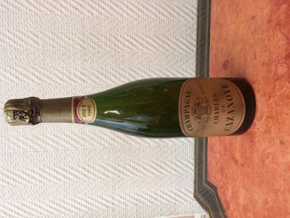null 1 Bouteille de Champagne Charles Cazanove, millésime 1969.
