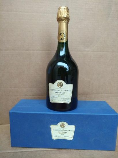 null 1 bouteille Champagne Taittinger Comte de Champagne, 1995.
