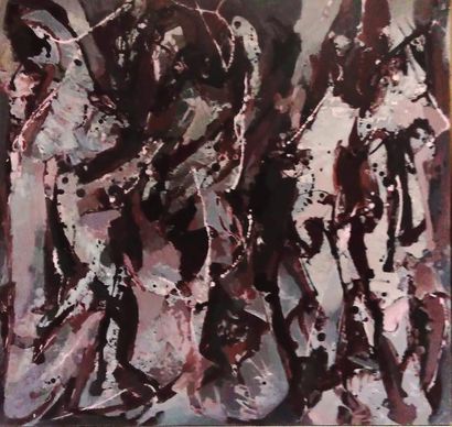 Raphaëlle PIA (née en 1942) Ombres, 1982
Acrylique sur toile.
130 x 130 cm