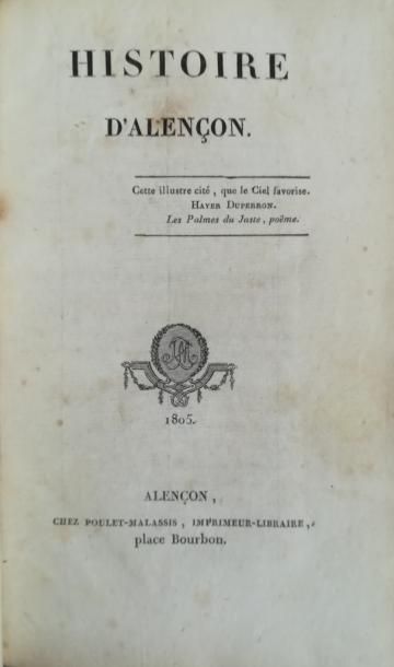 null MÊME OUVRAGE, édition différente. Alençon, Poulet-Malassis, s.d., in-8, demi-basane...