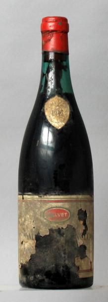 null Une bouteille supposée « DOMAINE DE L’ENCLOS » - Rhône 1947 Mis en bouteille...