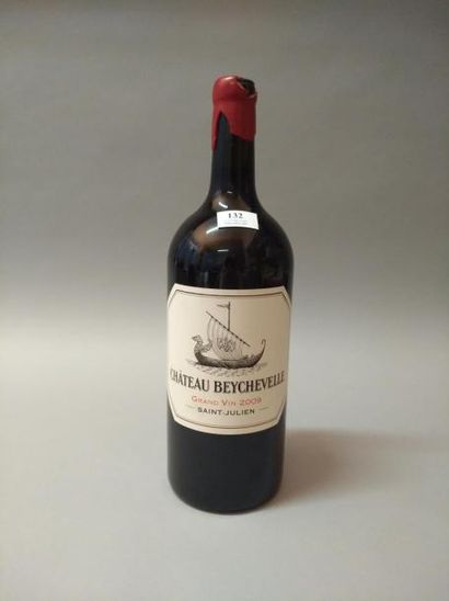 null Un Double magnum CHÂTEAU BEYCHEVELLE 3é GCC – St. Julien 2009
Cire cassée sur...