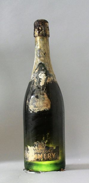 null 5 bouteilles CHAMPAGNE POMMERY 1953 DANS L'ETAT