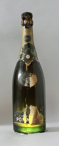 null 5 bouteilles CHAMPAGNE POMMERY 1953 DANS L'ETAT