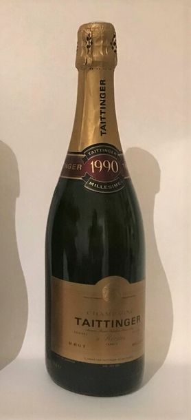 null 1 bouteille CHAMPAGNE TAITTINGER 1990 