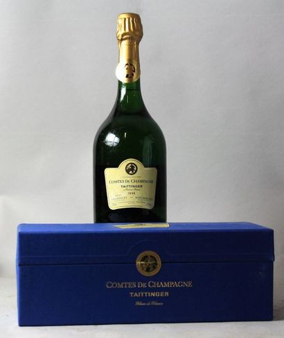 null 1 bouteille CHAMPAGNE TAITTINGER COMTES DE CHAMPAGNE BLANC DES BLANCS 1998 ...