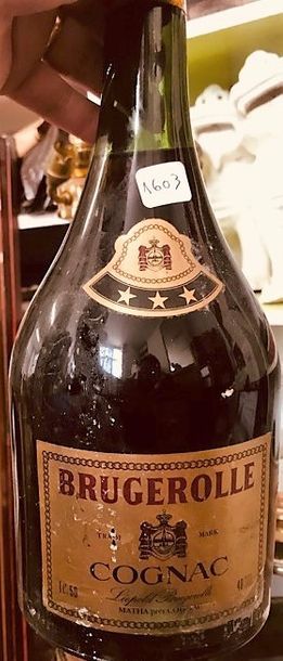 null 1 magnum COGNAC 3 étoiles - BRUGEROLLE 