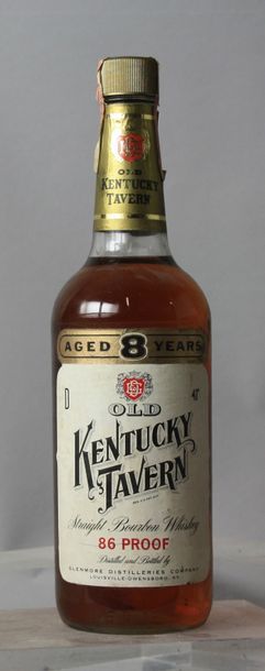 null 1 bouteille WHSKEY OLD KENTUCKY TAVERN 8 years Straight BOURBON 86°