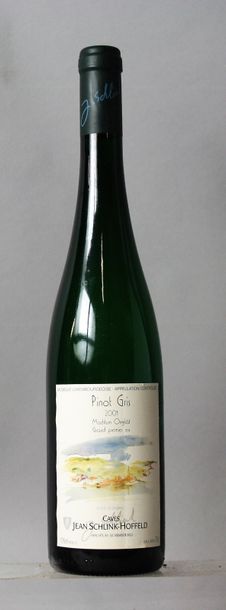 null 12 bouteilles VINS DE LA MOSSELLE LUXEMBOURGEOISE - PINOT GRIS "Machtum Ongkaf"...