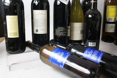 null LOT DE 15 BOUTEILLES VINS DU MONDE : Australie, Californie, Portugal et Nouvelle...