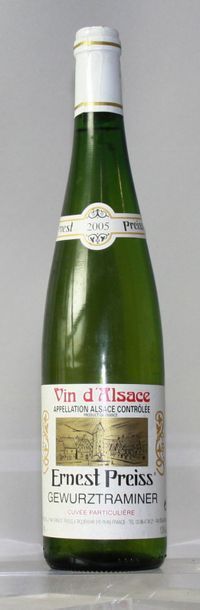 null 11 bouteilles GEWURSTRAMINER Cuvée particulière - E.PREISS 2005