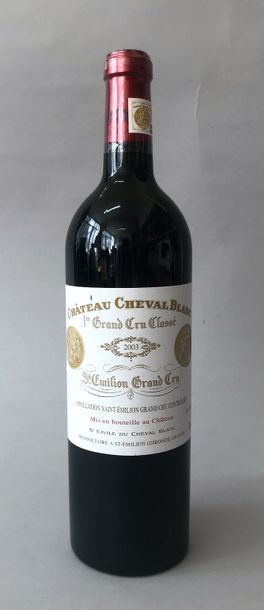 null 1 bouteille CHÂTEAU CHEVAL BLANC 1er GCC (A) - St. Emilion 2003 