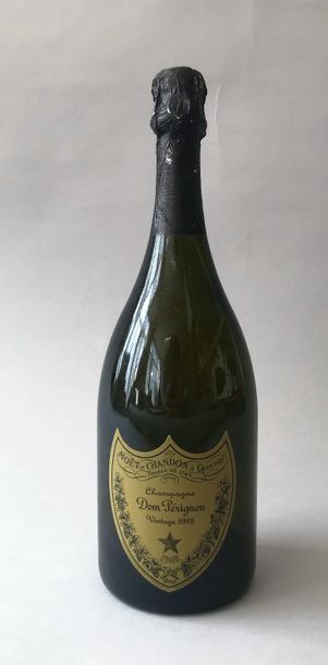 null 1 bouteille CHAMPAGNE DOM PERIGNON 1998 