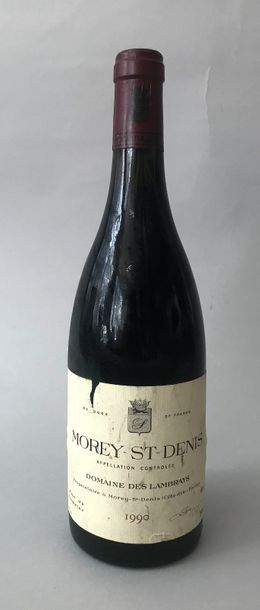 null 2 bouteilles MOREY St. DENIS - Domaine de LAMBRAYS 1990
 Etiquettes légèrement...