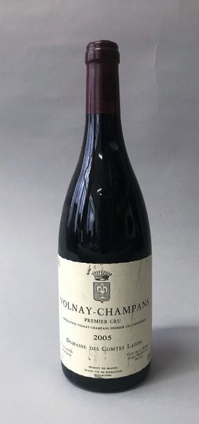 null 1 bouteille VOLNAY 1er cru "Champans" - COMTES LAFON 2005
 Etiquette légérement...