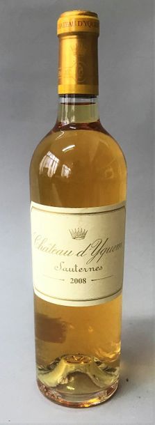 null 1 bouteille CHÂTEAU D'YQUEM 1er GC supérieur - Sauternes 2008 