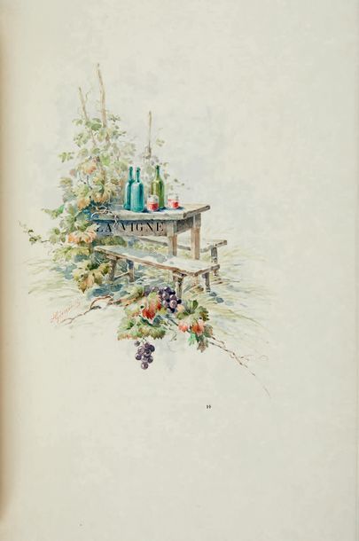 THEURIET (A.) La Vie rustique. Compositions et dessins de Léon Lhermitte, gravures...
