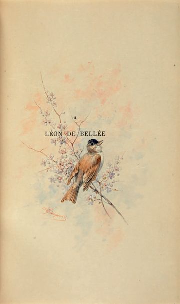 THEURIET (A.) Sous bois. Paris, L. Conquet - G. Charpentier, 1883, in-8° cavalier,...