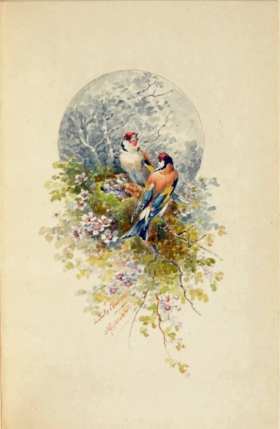 THEURIET (A.) Sous bois. Paris, L. Conquet - G. Charpentier, 1883, in-8° cavalier,...