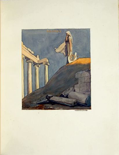 FRANCE (A.) Les Noces corinthiennes… Paris, Édouard Pelletan, 1902, in-4°, maroquin...